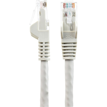 Alternate-Image2 Image for StarTech.com 7ft (2m) CAT6 Ethernet Cable, LSZH (Low Smoke Zero Halogen) 10 GbE Snagless 100W PoE UTP RJ45 Gray Network Patch Cord, ETL