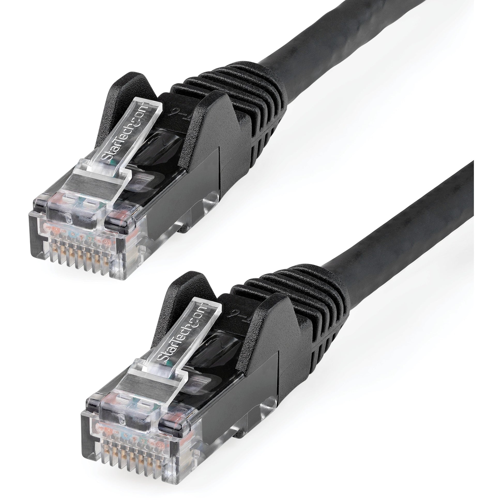 Main Image for StarTech.com 25ft (7.6m) CAT6 Ethernet Cable, LSZH (Low Smoke Zero Halogen) 10 GbE Snagless 100W PoE UTP RJ45 Black Network Patch Cord ETL