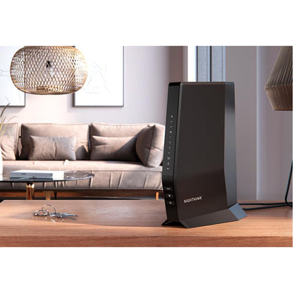 Life-Style Image for Netgear Nighthawk AX6 Wi-Fi 6 IEEE 802.11ax Cable Modem/Wireless Router