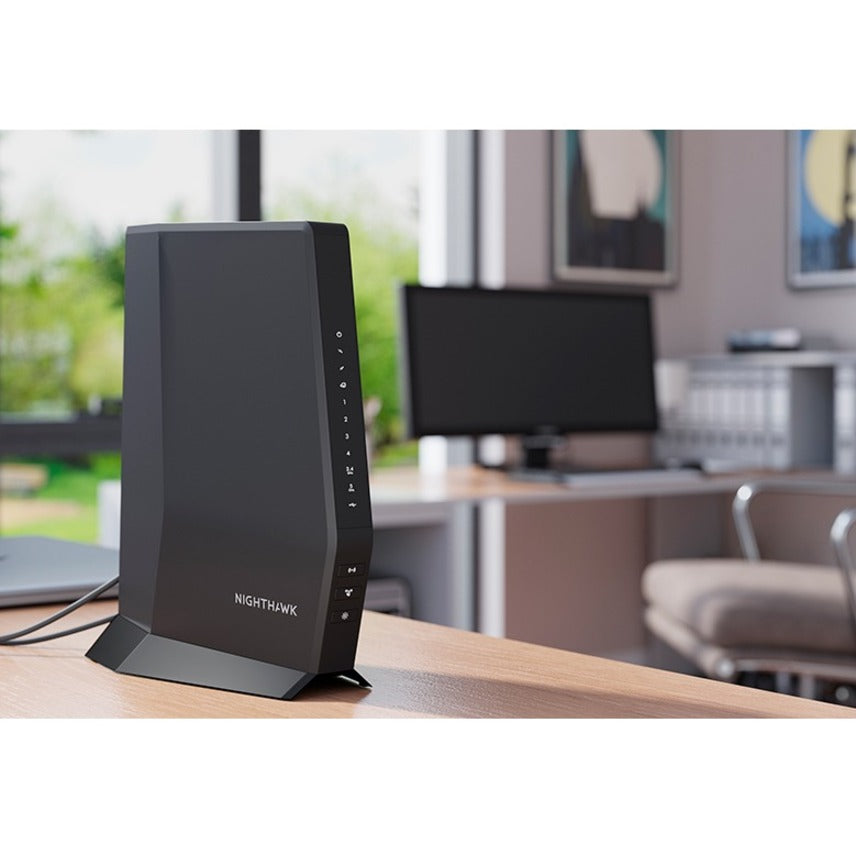 Alternate-Image1 Image for Netgear Nighthawk AX6 Wi-Fi 6 IEEE 802.11ax Cable Modem/Wireless Router
