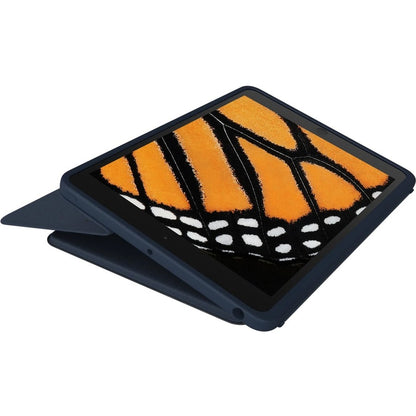 Top Image for Logitech Rugged Combo 3 Touch iPad&reg; Keyboard Case with Trackpad and Smart Connector for iPad (7th, 8th, & 9th generation) - Classic Blue