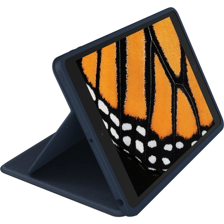 Alternate-Image4 Image for Logitech Rugged Combo 3 Touch iPad&reg; Keyboard Case with Trackpad and Smart Connector for iPad (7th, 8th, & 9th generation) - Classic Blue