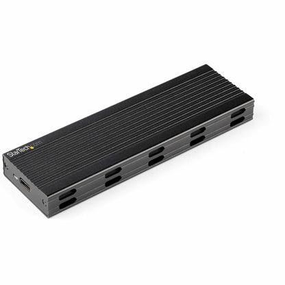 Main Image for StarTech.com USB-C 10Gbps to M.2 NVMe or M.2 SATA SSD Enclosure, Portable M.2 PCIe/SATA SSD Aluminum Enclosure, USB-C & USB-A Host Cables