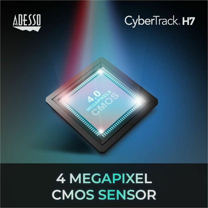 Alternate-Image7 Image for Adesso CyberTrack CyberTrack H7 Webcam - 4 Megapixel - 30 fps - USB 2.0 - TAA Compliant