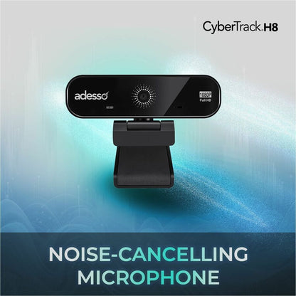 Alternate-Image4 Image for Adesso CyberTrack CyberTrack H8 Webcam - 2.1 Megapixel - 30 fps - Black - USB 2.0