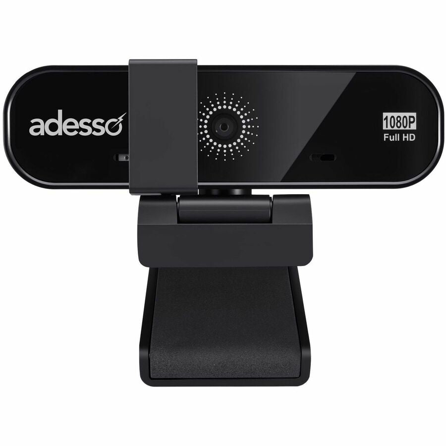 Front Image for Adesso CyberTrack CyberTrack H8 Webcam - 2.1 Megapixel - 30 fps - Black - USB 2.0