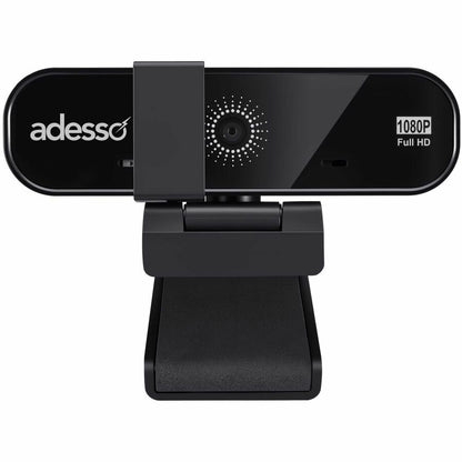 Front Image for Adesso CyberTrack CyberTrack H8 Webcam - 2.1 Megapixel - 30 fps - Black - USB 2.0