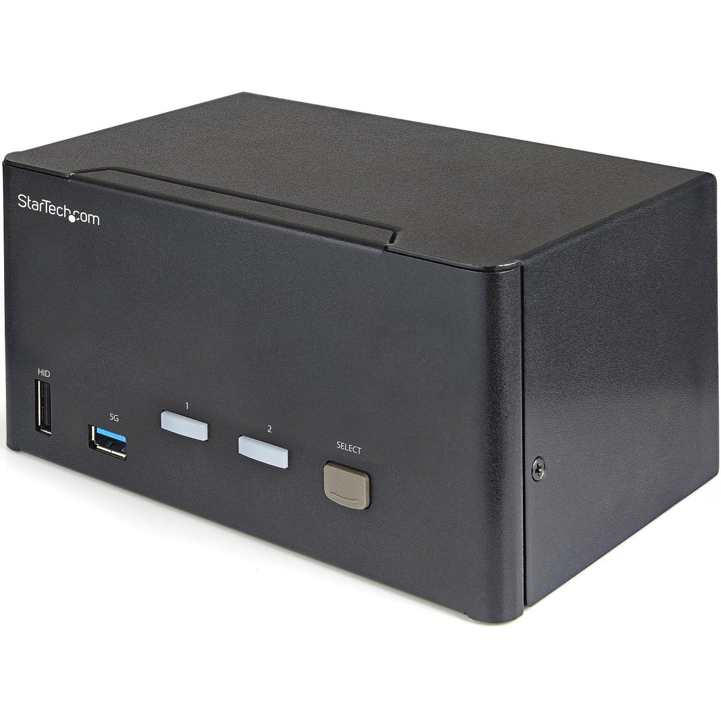 Main Image for StarTech.com 2 Port Triple Monitor DisplayPort KVM Switch 4K 60Hz UHD HDR, DP 1.2 KVM Switch, 2-Pt USB 3.0 Hub, 4x USB HID, Audio, Hotkey