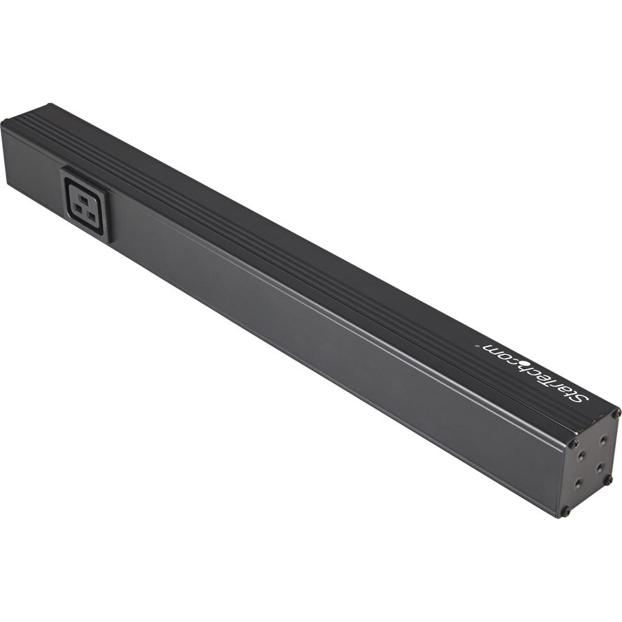 Right Image for StarTech.com 10 Outlet Rack Mount Power Strip 125V/16 Amp, 1U Horizontal 19" Rackmount PDU, NEMA 5-20P Input, 10x NEMA 5-15/20R Outlets