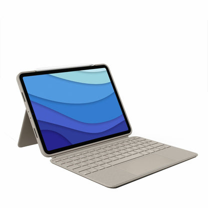Main Image for Logitech Combo Touch Keyboard/Cover Case for 11" Apple iPad Pro (3rd Generation), iPad Pro (2nd Generation), iPad Pro Tablet - Sand