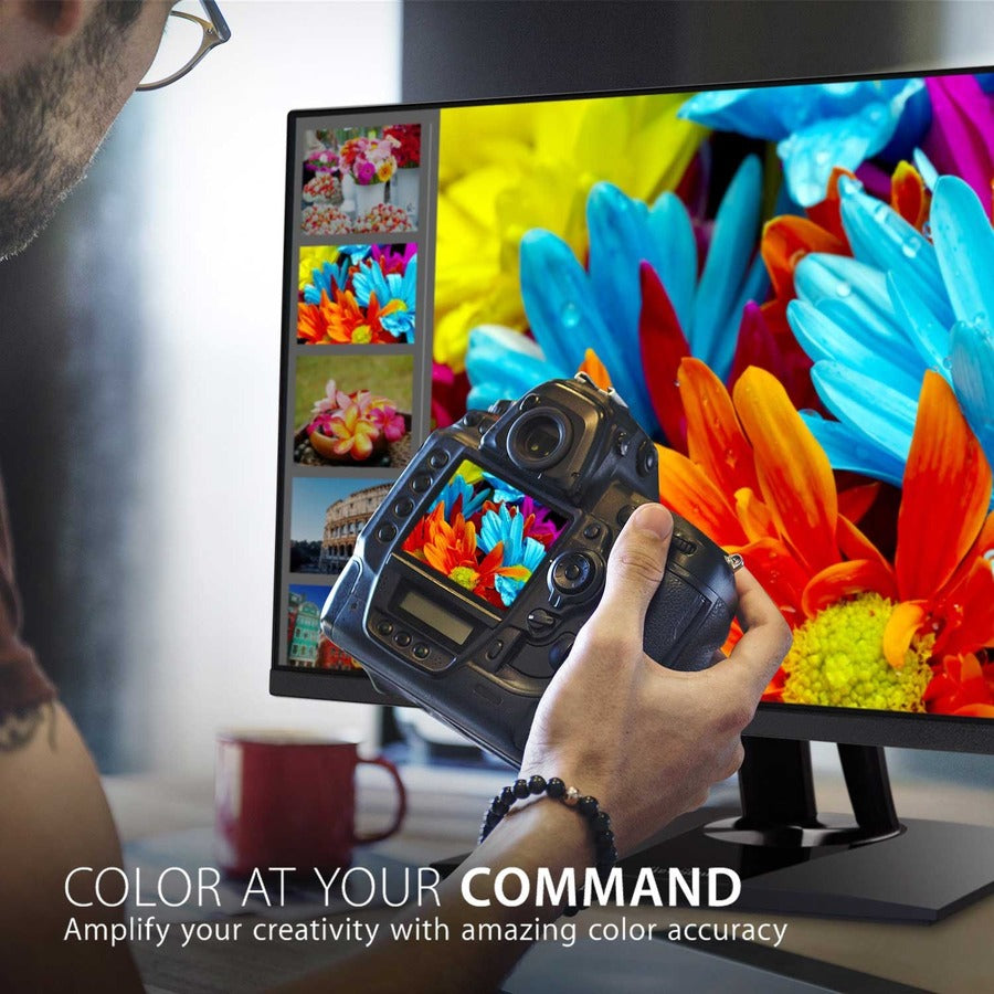 Alternate-Image1 Image for ViewSonic VP2756-4K 27" ColorPro 4K UHD IPS Monitor with 60W Powered USB C, sRGB and Pantone Validated