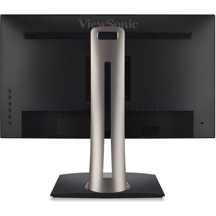 Rear Image for ViewSonic VP2768a-4K 27 Inch Premium IPS 4K Monitor with Advanced Ergonomics, ColorPro 100% sRGB Rec 709, 14-bit 3D LUT, Eye Care, HDMI, USB C, DisplayPort for Professional Home and Office