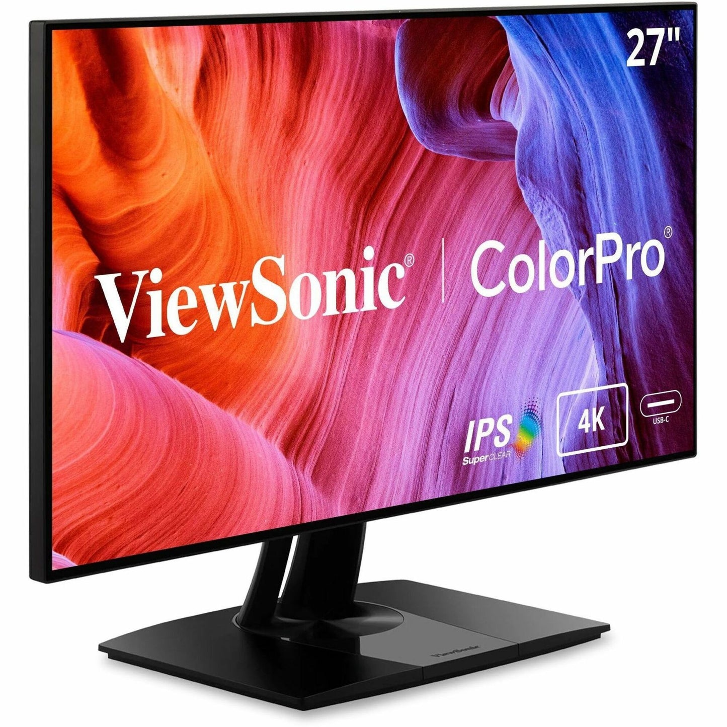 Main Image for ViewSonic VP2768a-4K 27 Inch Premium IPS 4K Monitor with Advanced Ergonomics, ColorPro 100% sRGB Rec 709, 14-bit 3D LUT, Eye Care, HDMI, USB C, DisplayPort for Professional Home and Office