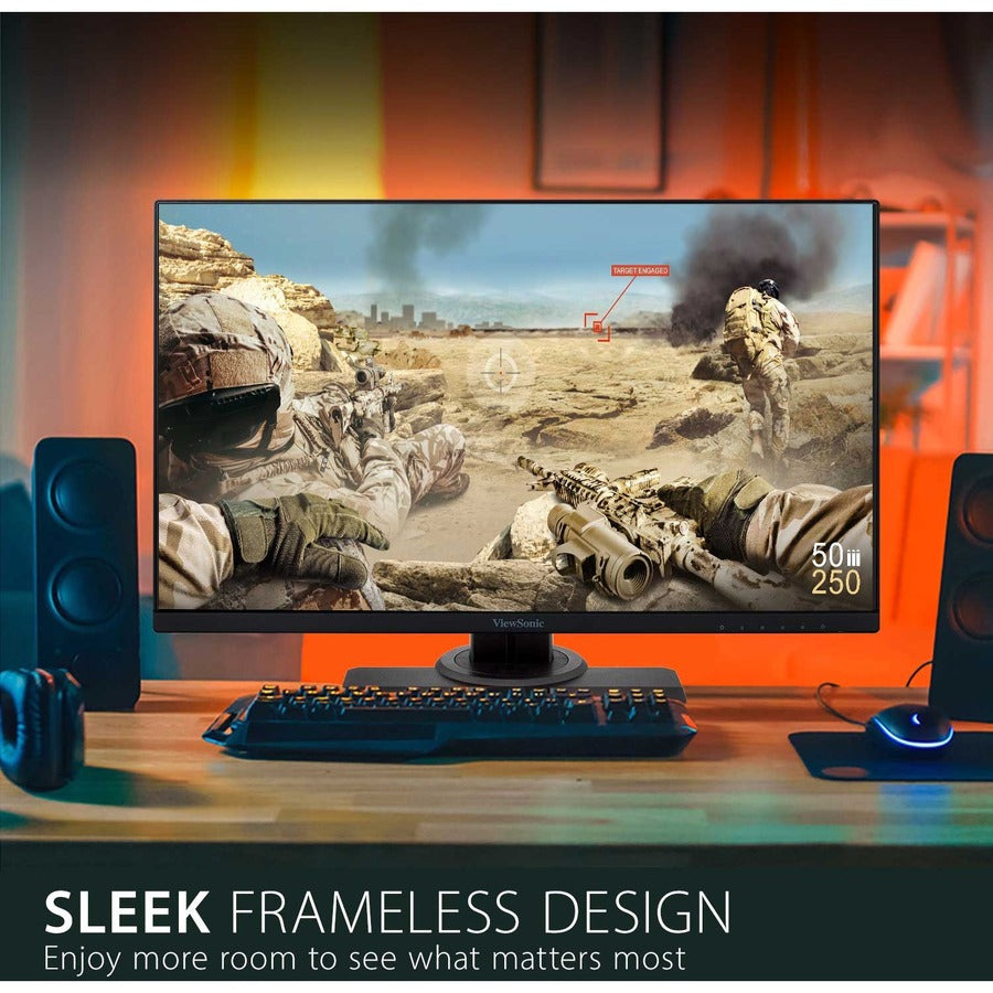 Alternate-Image5 Image for ViewSonic OMNI XG2431 24 Inch 1080p 0.5ms 240Hz Gaming Monitor with AMD FreeSync Premium, Advanced Ergonomics, Eye Care, HDMI and DisplayPort for Esports
