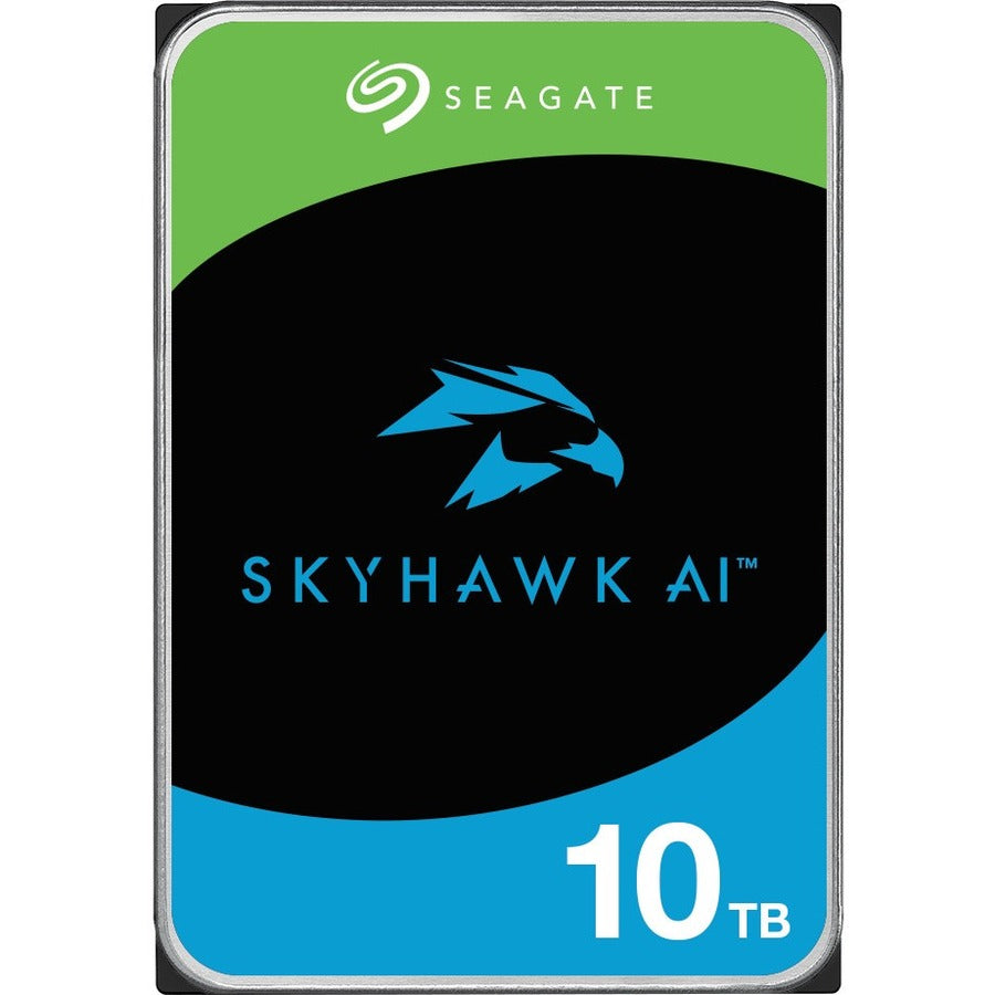 Alternate-Image1 Image for Seagate SkyHawk AI ST10000VE001 10 TB Hard Drive - 3.5" Internal - SATA (SATA/600) - Conventional Magnetic Recording (CMR) Method