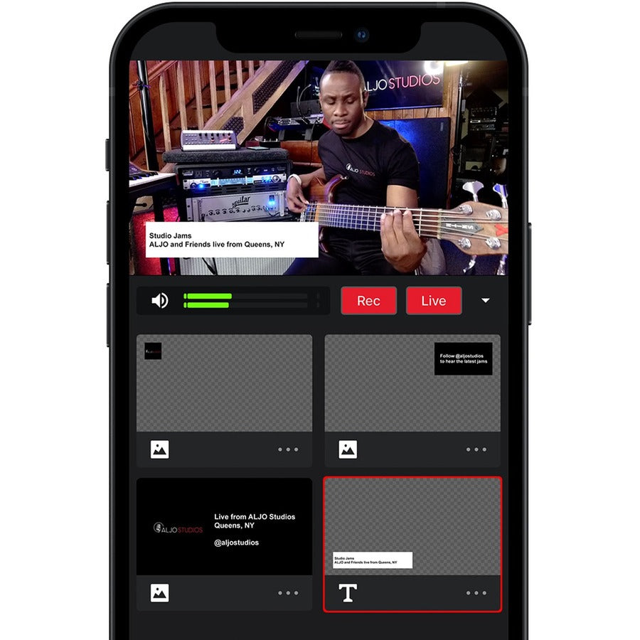 Alternate-Image6 Image for Mevo Start Webcam - 12 Megapixel - Black - USB Type C - 3 Pack(s)