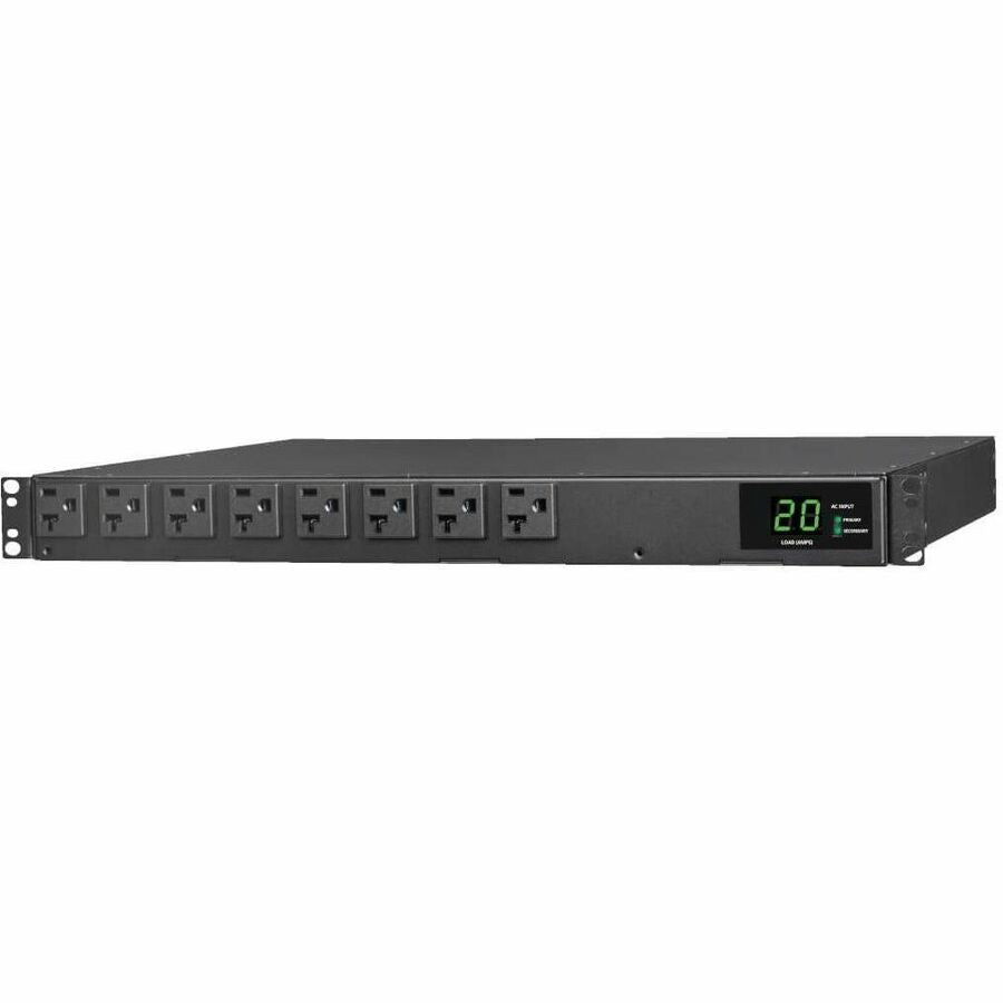 Left Image for Tripp Lite by Eaton PDU 1.92kW 120V Single-Phase ATS/Local Metered PDU - 16 5-15/20R Outlets Dual L5-20P/5-20P Inputs 12 ft. Cords 1U TAA
