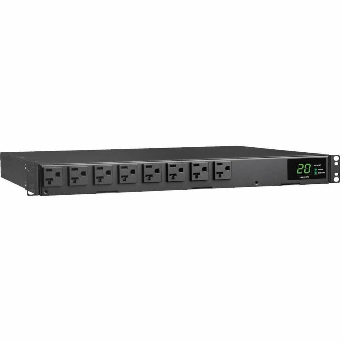 Main Image for Tripp Lite by Eaton PDU 1.92kW 120V Single-Phase ATS/Local Metered PDU - 16 5-15/20R Outlets Dual L5-20P/5-20P Inputs 12 ft. Cords 1U TAA