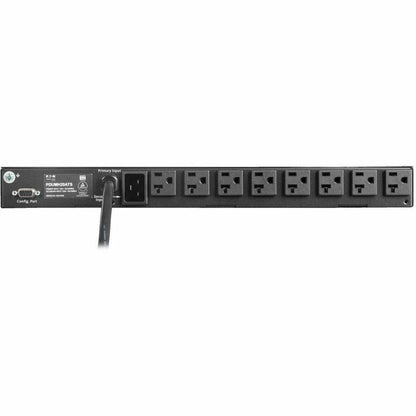 Rear Image for Tripp Lite by Eaton PDU 1.92kW 120V Single-Phase ATS/Local Metered PDU - 16 5-15/20R Outlets Dual L5-20P/5-20P Inputs 12 ft. Cords 1U TAA