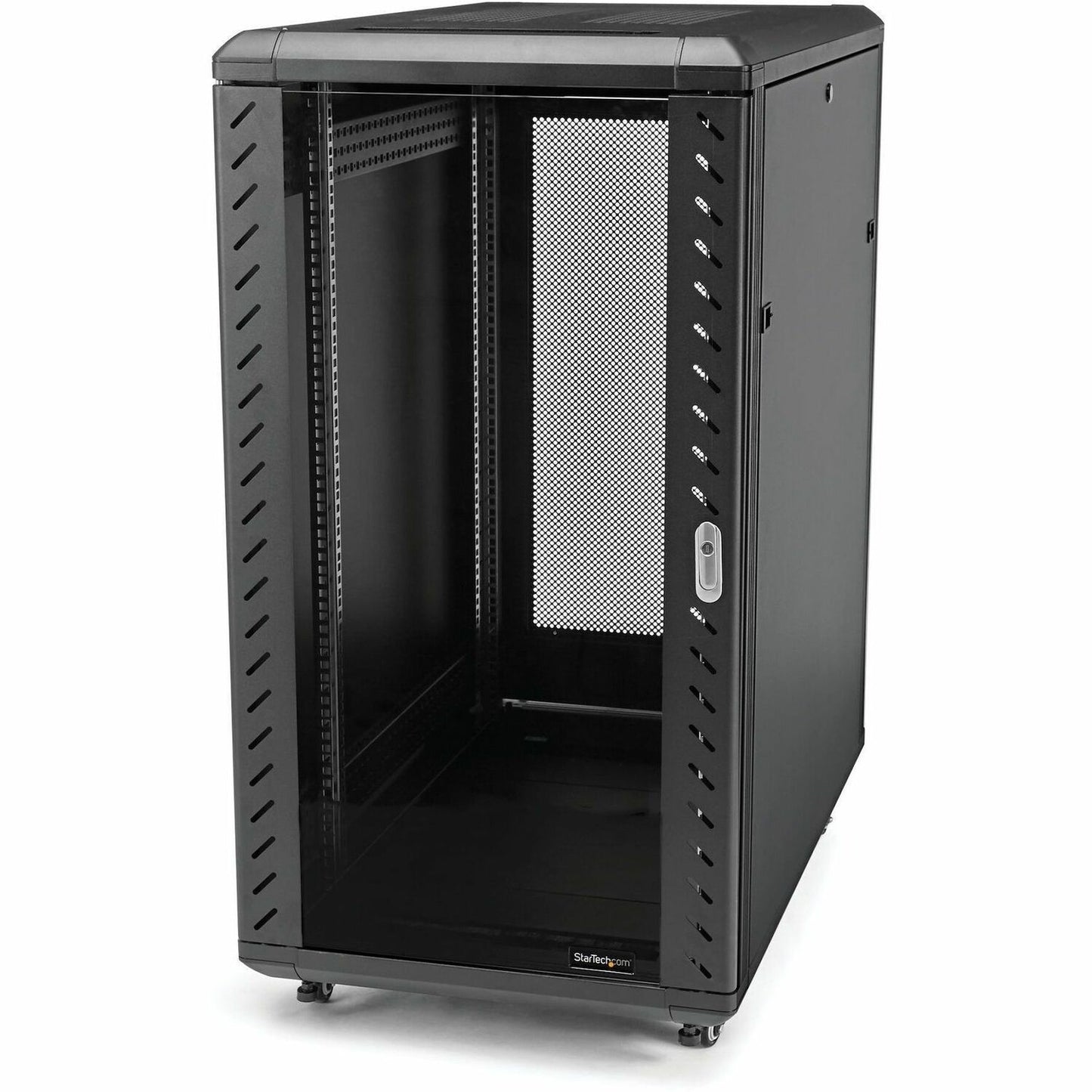 Main Image for StarTech.com 4-Post 32U Server Rack Cabinet, 19" Data Rack Cabinet for Computer / IT Equipment, Home Network Rack, Half Height Server Rack