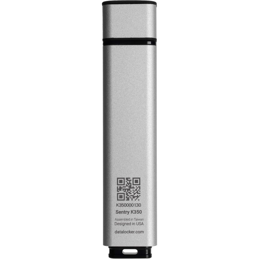 Rear Image for DataLocker K350 256 GB Encrypted USB Drive
