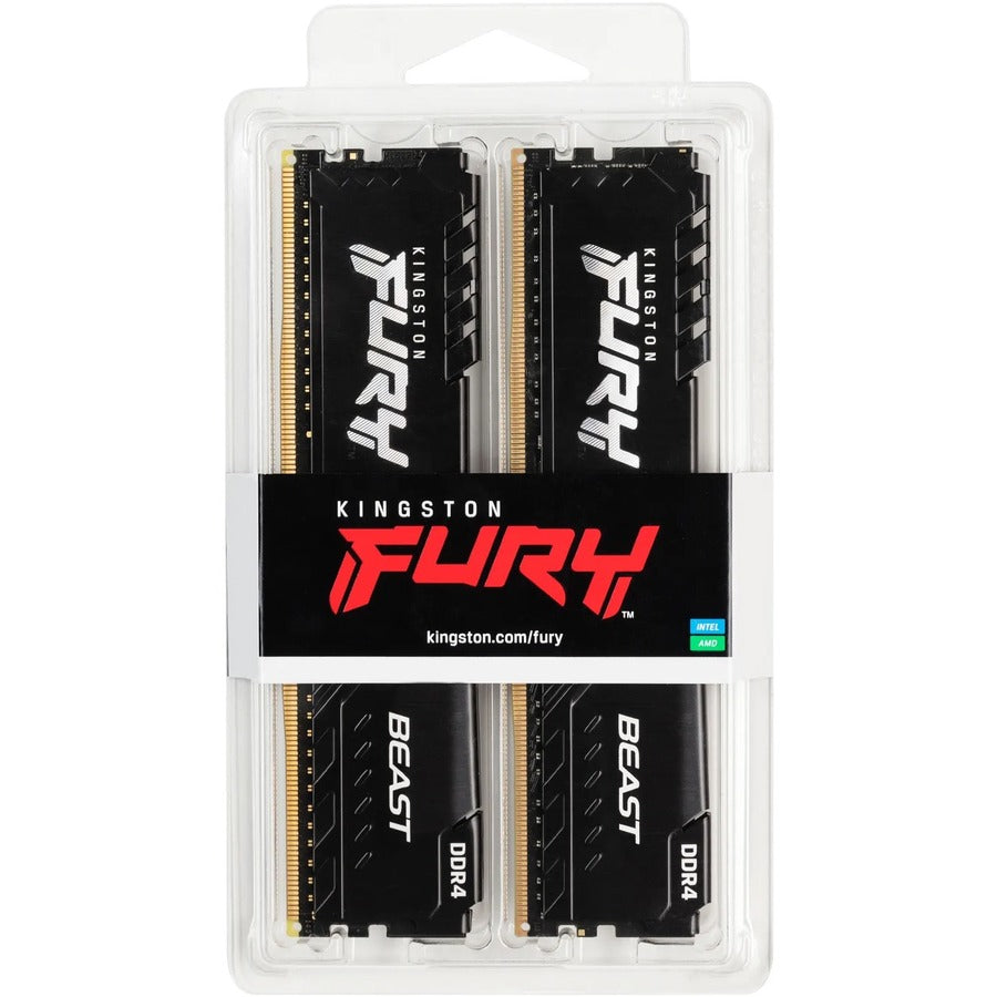 Alternate-Image4 Image for Kingston FURY Beast 16GB (2 x 8GB) DDR4 SDRAM Memory Kit