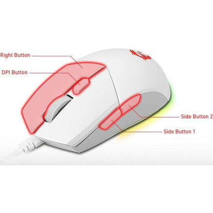 Alternate-Image7 Image for MSI Vigor GK30 White Gaming Keyboard