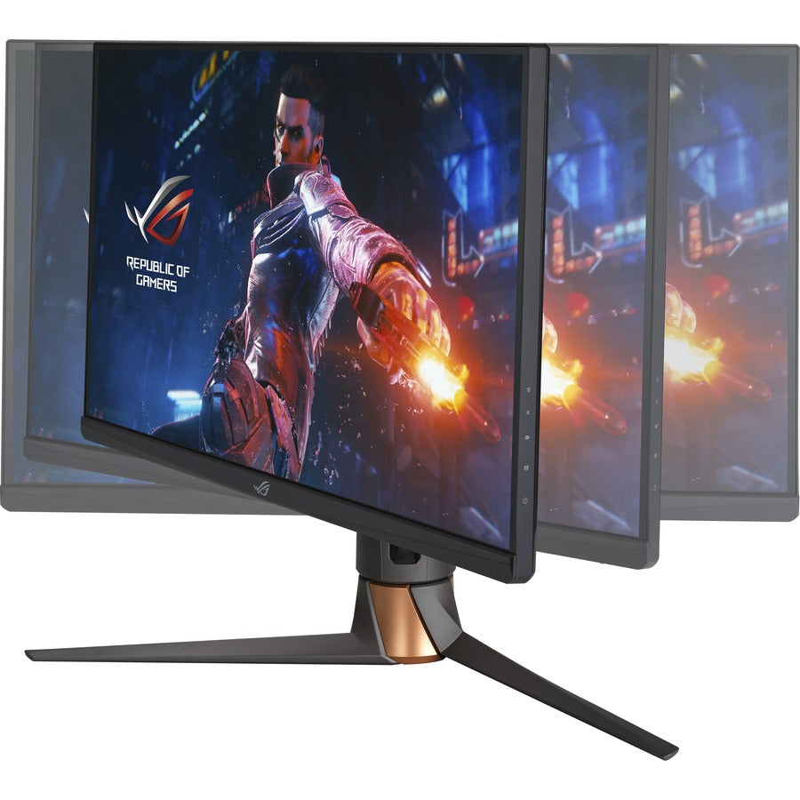 Alternate-Image1 Image for ASUS ROG Swift 27" 1440P Gaming Monitor (PG279QM) - QHD (2560 x 1440), Fast IPS, 240Hz, 1ms, G-SYNC, NVIDIA Reflex Latency Analyzer, DisplayHDR400, Eye Care, HDMI, DisplayPort, USB, Height Adjustable