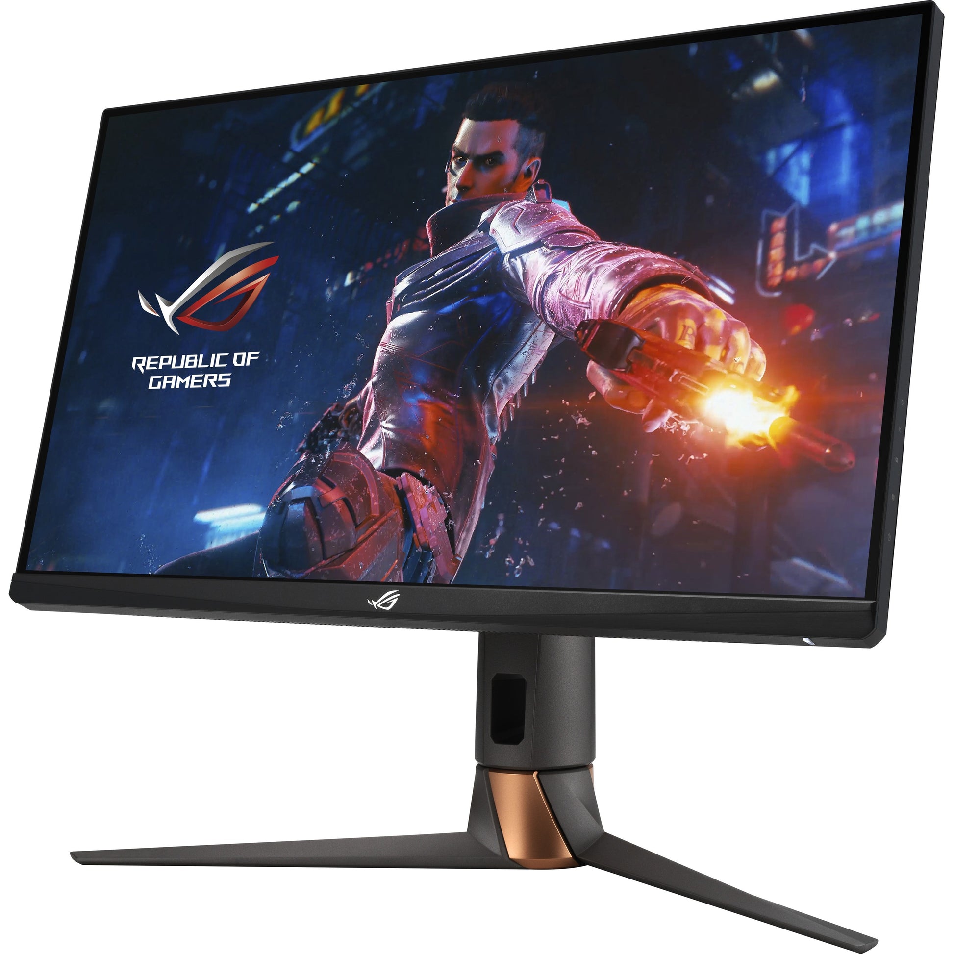 Main Image for ASUS ROG Swift 27" 1440P Gaming Monitor (PG279QM) - QHD (2560 x 1440), Fast IPS, 240Hz, 1ms, G-SYNC, NVIDIA Reflex Latency Analyzer, DisplayHDR400, Eye Care, HDMI, DisplayPort, USB, Height Adjustable
