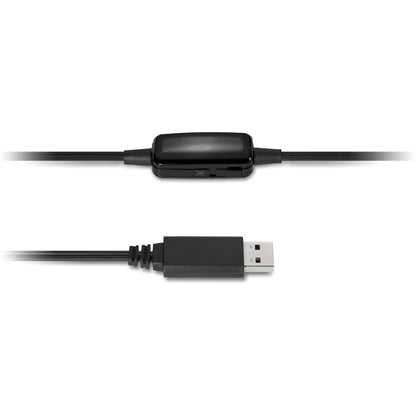 Alternate-Image2 Image for Kensington Classic Headset with Mic and Volume Control
