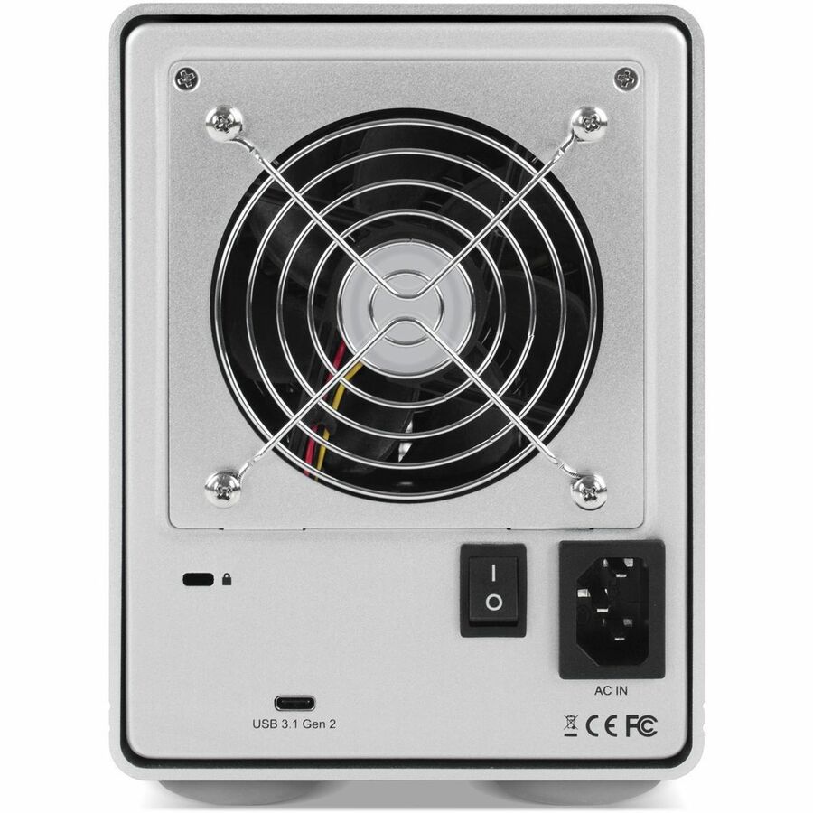 Rear Image for OWC Mercury Elite Pro Quad USB-C (10Gb/s) RAID Storage Enclosure