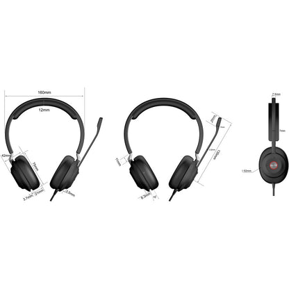 Alternate-Image1 Image for Cyber Acoustics Essential USB Computer Headset
