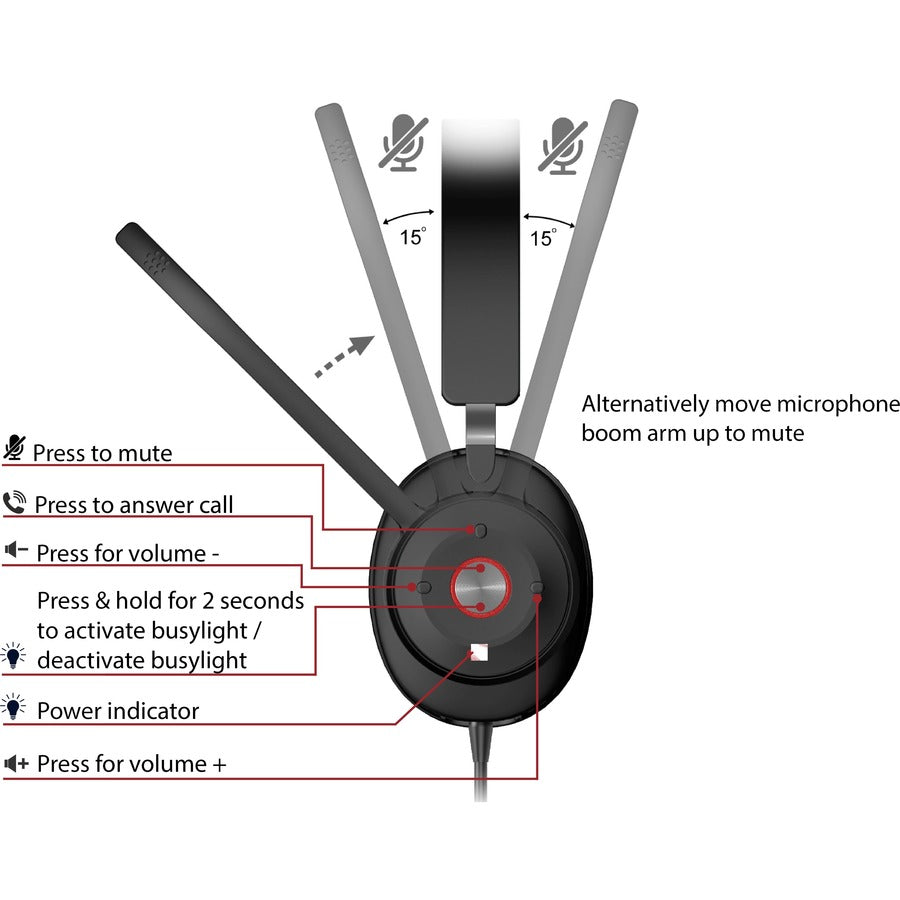 Alternate-Image4 Image for Cyber Acoustics Essential USB Computer Headset