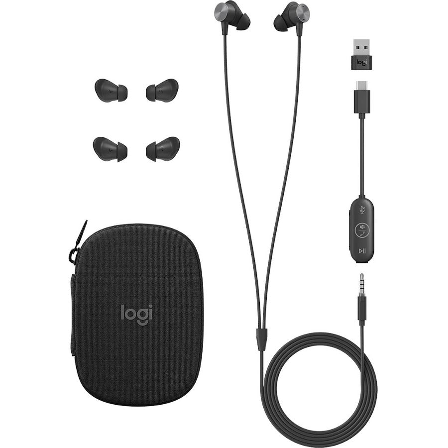 Alternate-Image7 Image for Logitech Zone Wired Earbuds