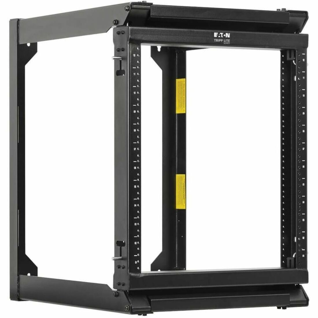 Main Image for Tripp Lite by Eaton SmartRack 12U Wall-Mount 2-Post Open Frame Rack Hinged Front Heavy Duty