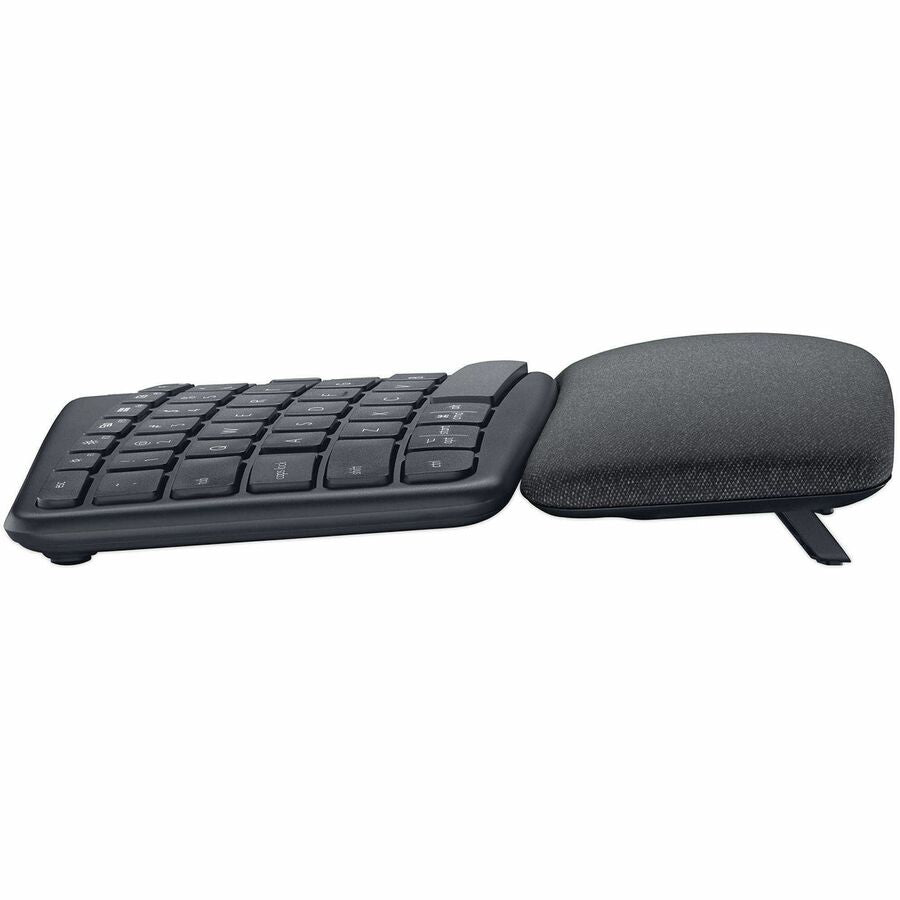 Left Image for Logitech Ergo K860 Split Wireless Keyboard for Business - Ergonomic Design, Secured Logi Bolt Technology, Graphite