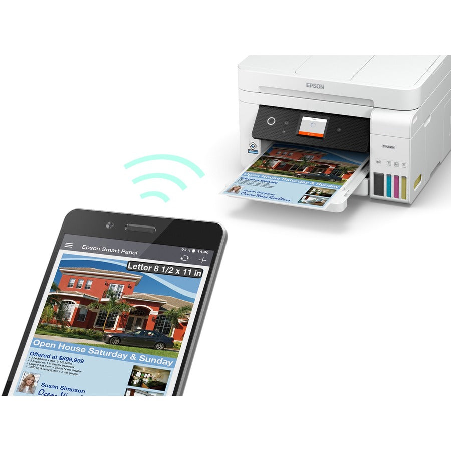 Jack-Pack Image for Epson WorkForce ST-C4100 Wireless Inkjet Multifunction Printer - Color