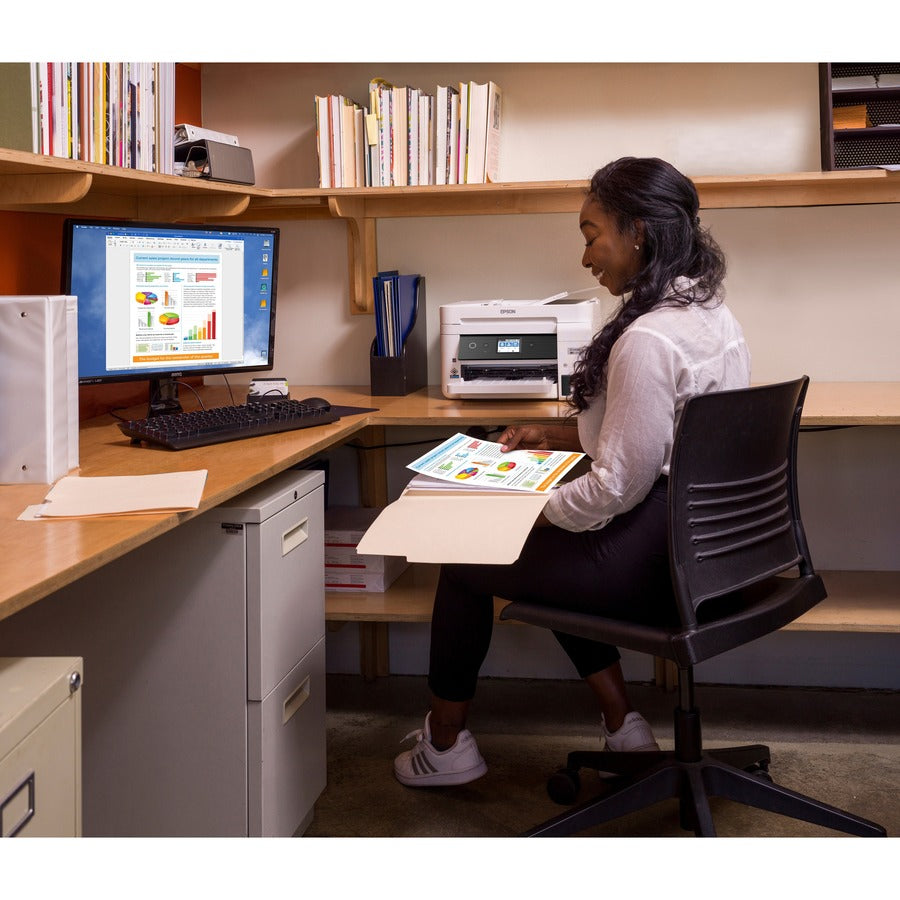 Alternate-Image4 Image for Epson WorkForce ST-C4100 Wireless Inkjet Multifunction Printer - Color