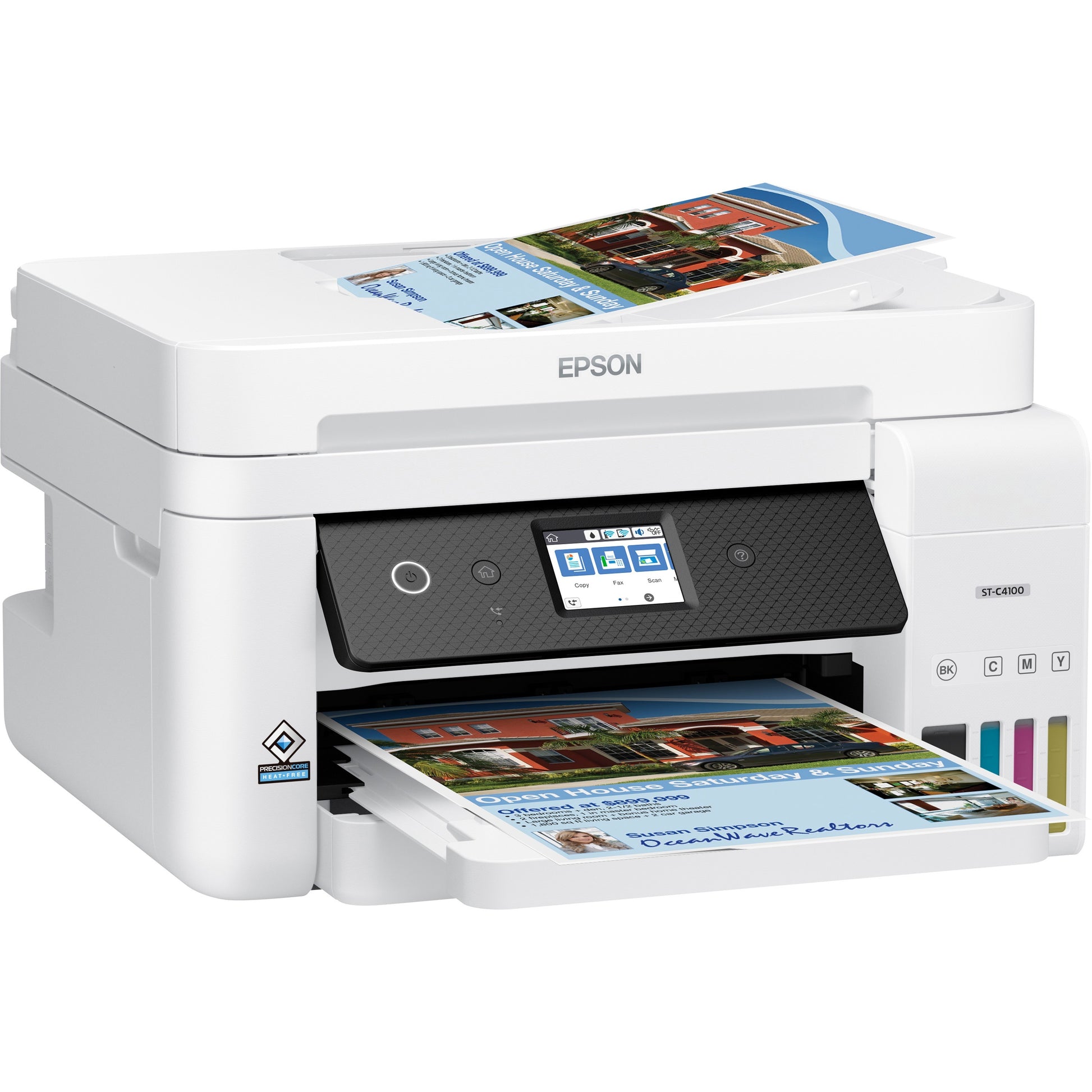 Main Image for Epson WorkForce ST-C4100 Wireless Inkjet Multifunction Printer - Color