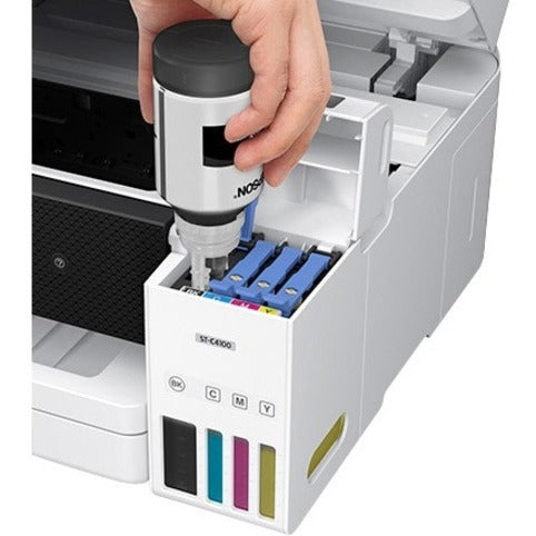 Alternate-Image6 Image for Epson WorkForce ST-C4100 Wireless Inkjet Multifunction Printer - Color