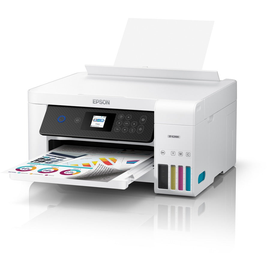 Alternate-Image1 Image for Epson WorkForce ST-C2100 Wireless Inkjet Multifunction Printer - Color