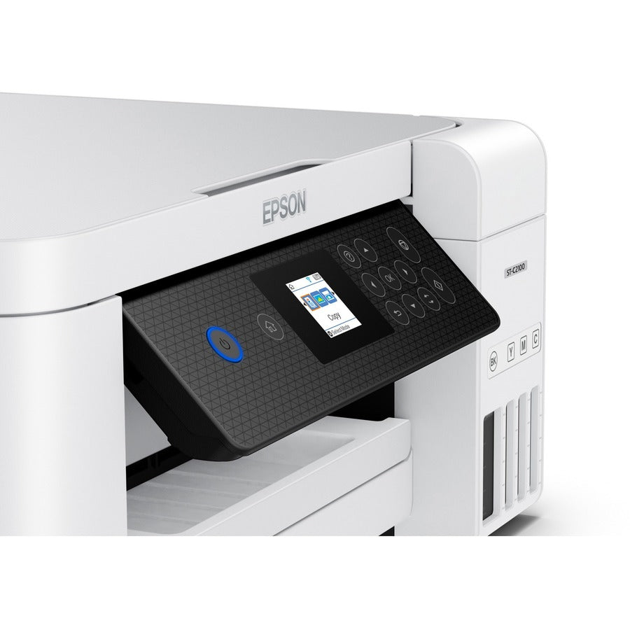 Rear Image for Epson WorkForce ST-C2100 Wireless Inkjet Multifunction Printer - Color
