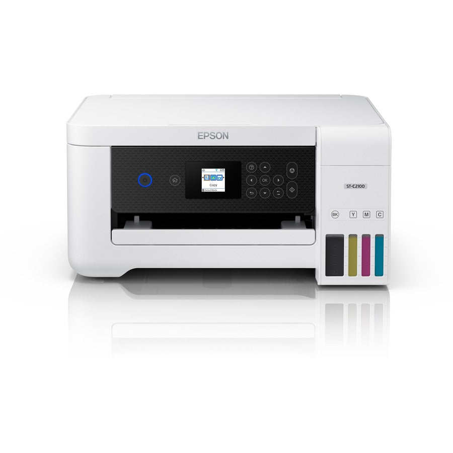 Front Image for Epson WorkForce ST-C2100 Wireless Inkjet Multifunction Printer - Color