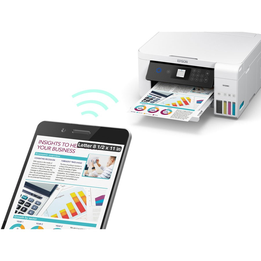 Hero-Shot Image for Epson WorkForce ST-C2100 Wireless Inkjet Multifunction Printer - Color