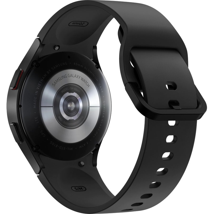 Rear Image for Samsung Galaxy Watch4, 40mm, Black, LTE