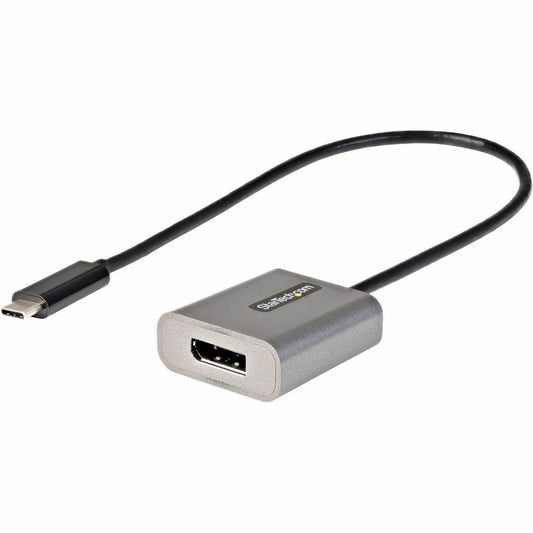 Main Image for USB C to DisplayPort Adapter, 8K/4K 60Hz USB-C to DisplayPort 1.4 Adapter, DSC, USB Type-C to DP Video Converter, w/12" Cable