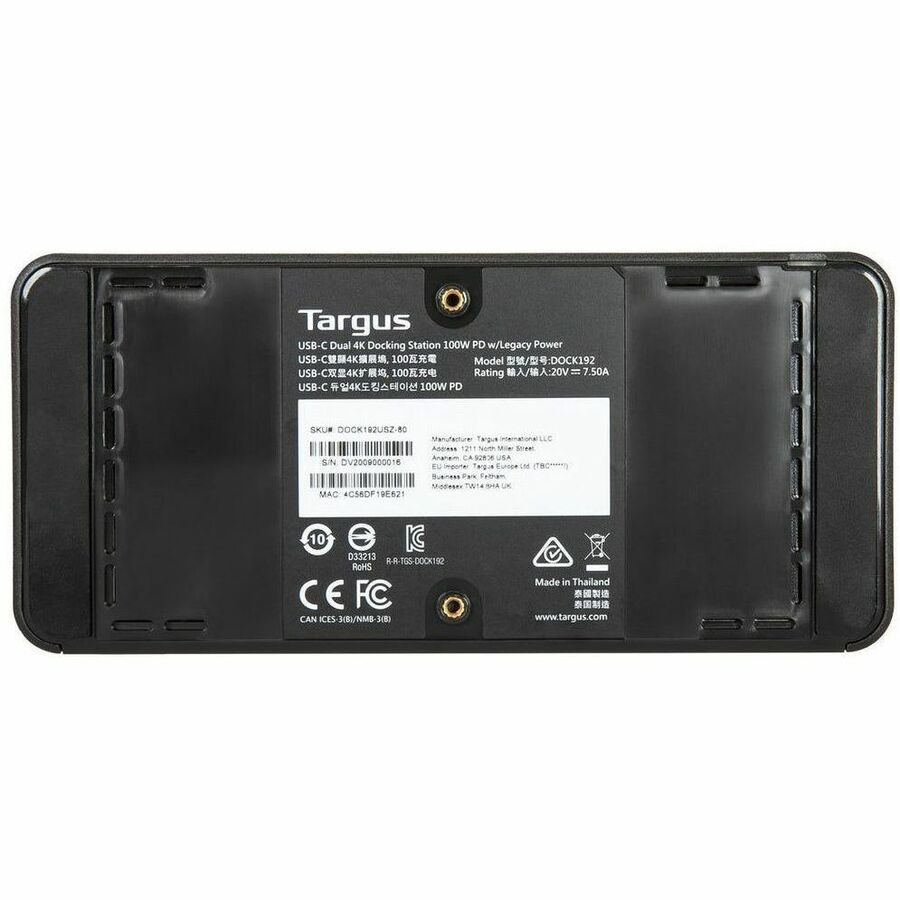 Alternate-Image4 Image for Targus USB-C Universal DV4K Docking Station with 100W Power Delivery