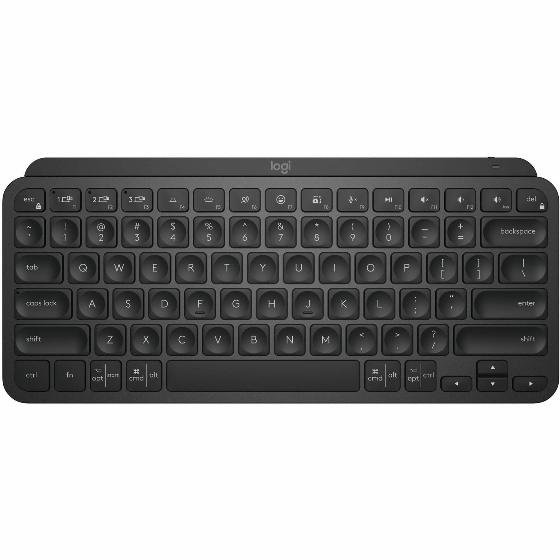 Main Image for Logitech MX Keys Mini Minimalist Wireless Illuminated Keyboard, Compact, Bluetooth, Backlit, USB-C, Black