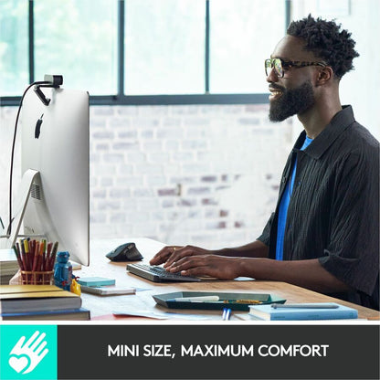 Alternate-Image2 Image for Logitech MX Keys Mini Minimalist Wireless Illuminated Keyboard, Compact, Bluetooth, Backlit, USB-C, Black