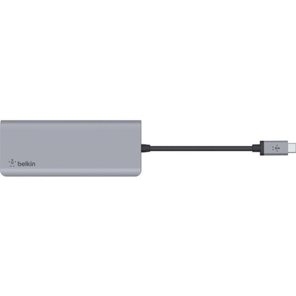 Alternate-Image2 Image for Belkin USB-C 7-in-1 Multiport Adapter, Laptop Docking Station, 2x USB-A 3.1 Gen 2, 4k HDMI 2.0, 100W Power Delivery 3.0